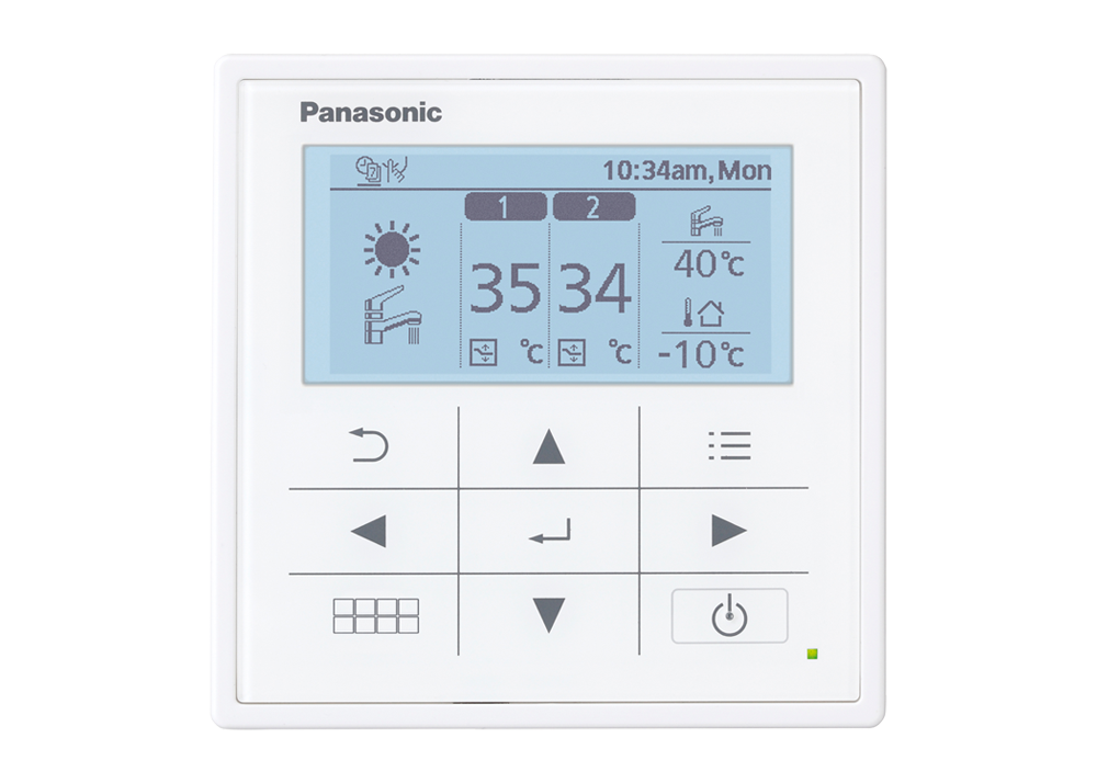 Panasonic Aquarea All-In-One T-CAP 12kW, 185L boiler