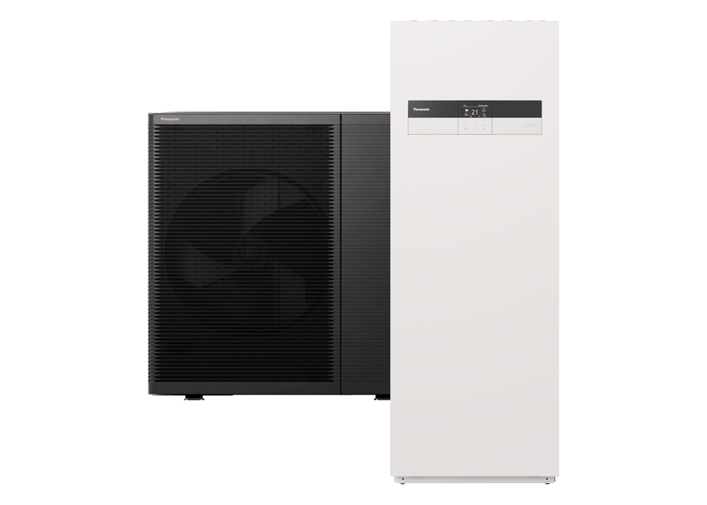 Panasonic Aquarea All-In-One 7 kW, 185 l boiler K-series